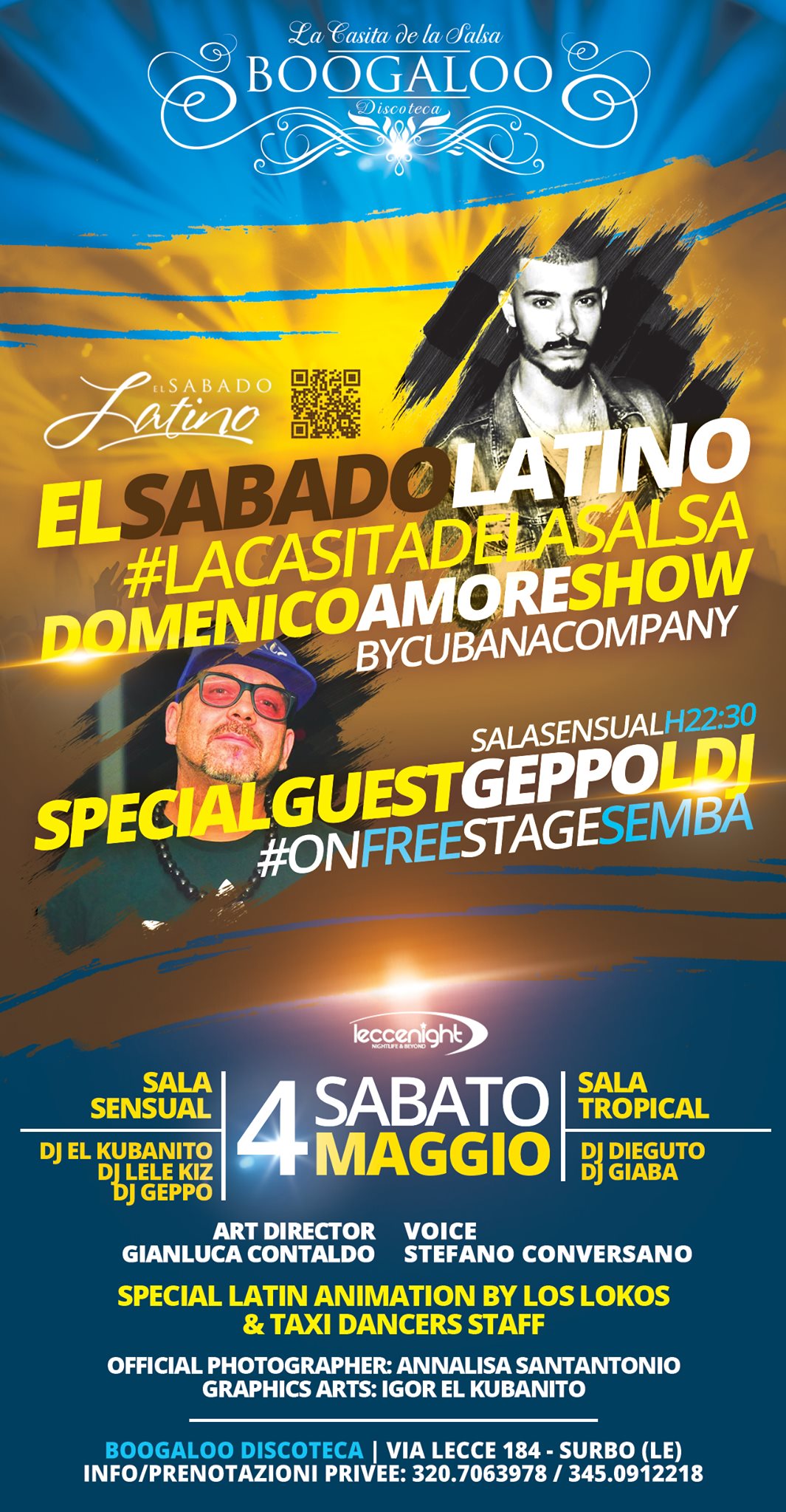 Boogaloo "El Sabado Latino" 4 Maggio 2019