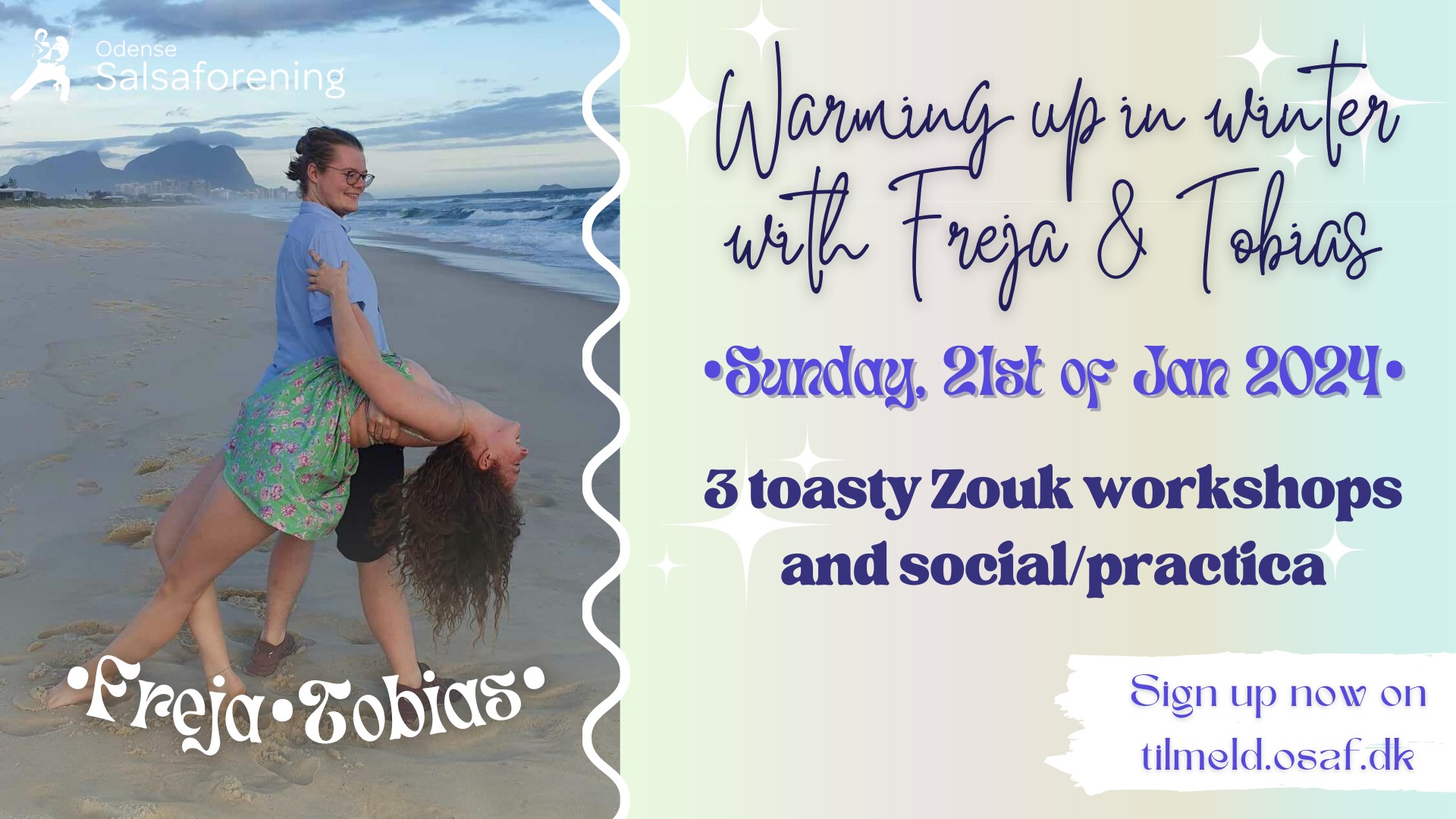 Warming up in winter w. Freja & Tobias *ZOUK WS*