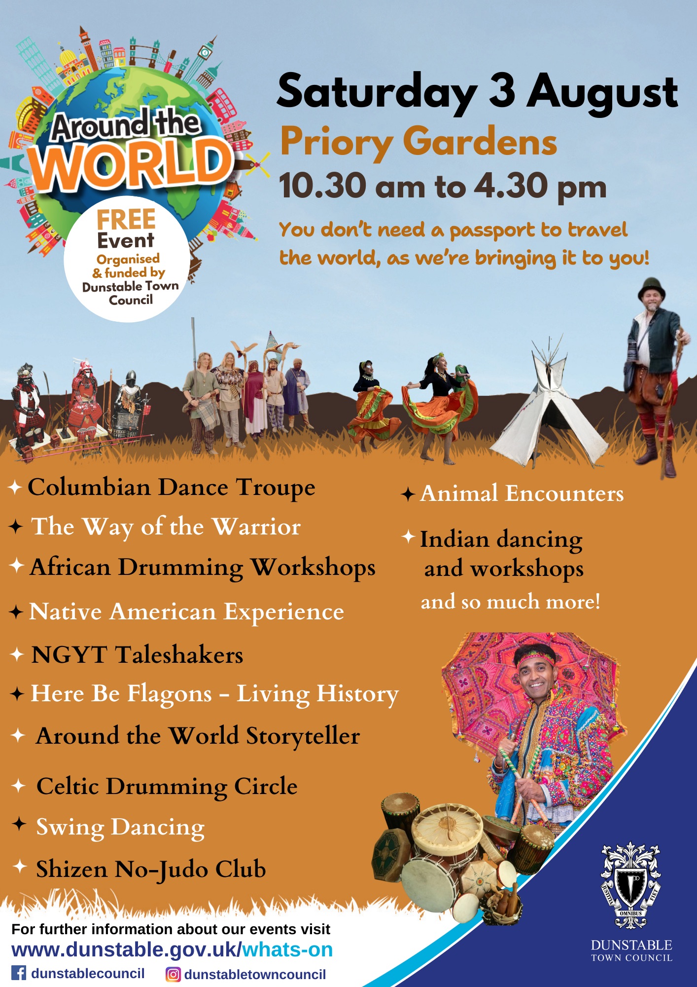 Around The World at Priory Gardens