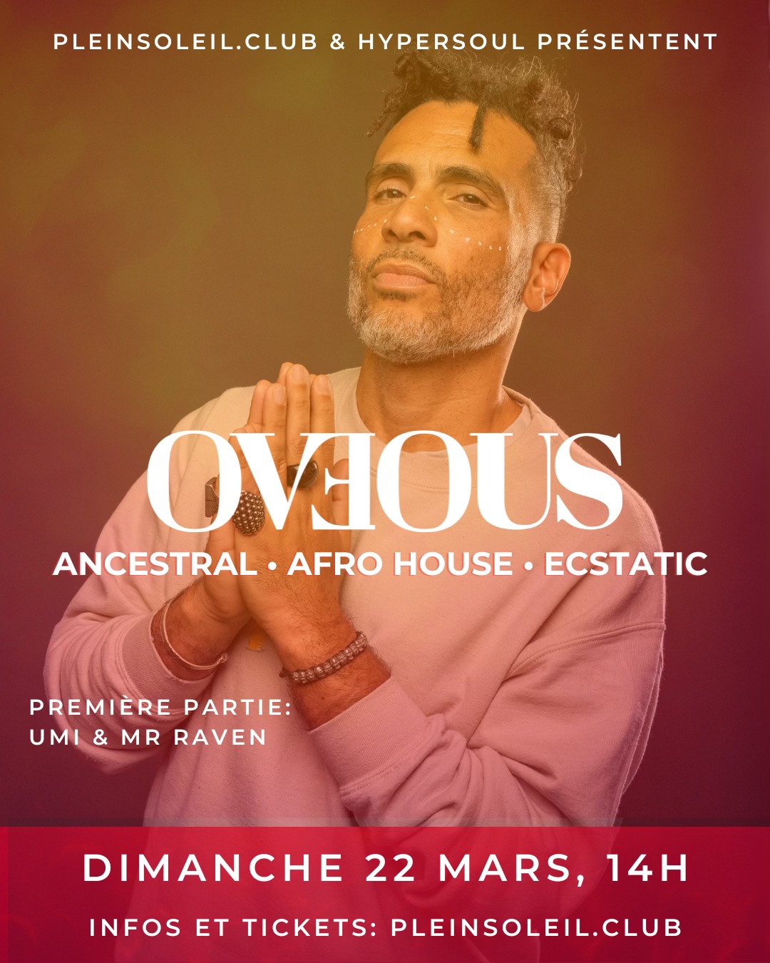 OVEOUS in MONTREAL โ Umi & Mr.Raven โ Ancestral Afro House Ecstatic Sunday