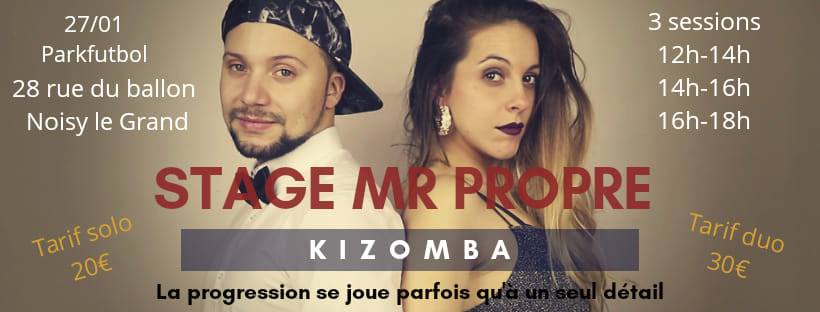 Dimanche 27 Janvier - Stage Mr Propre by Jess&Régis @Park Futbol