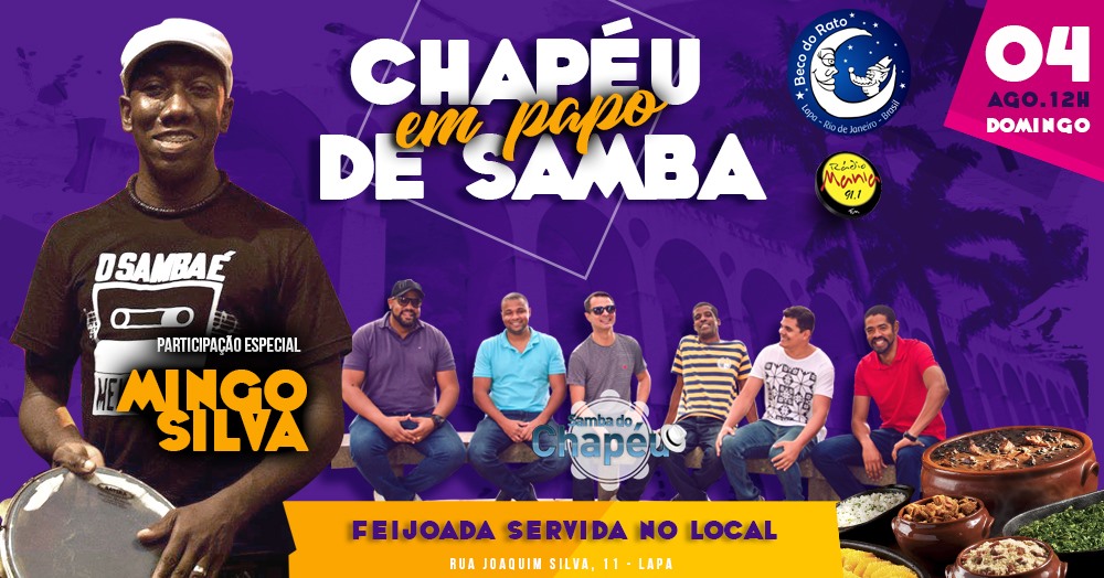 Chapéu em Papo de Samba convida Mingo Silva