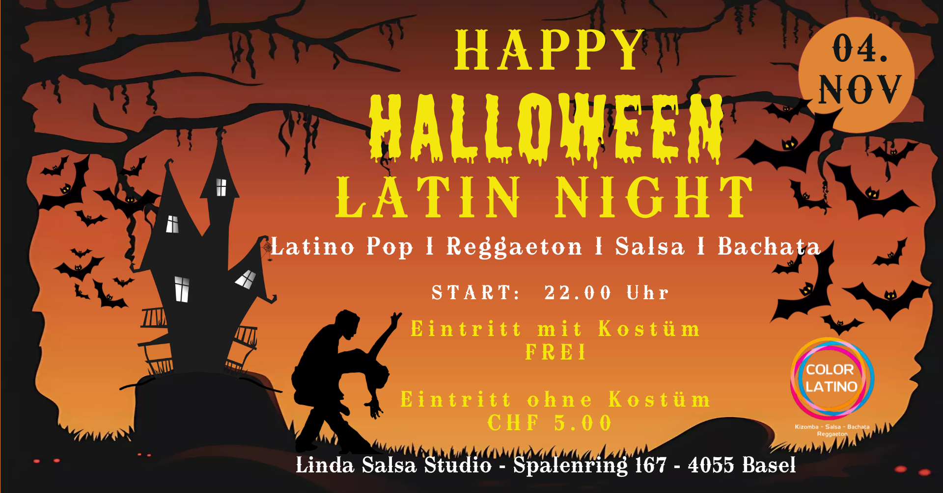 Halloween Latin Night