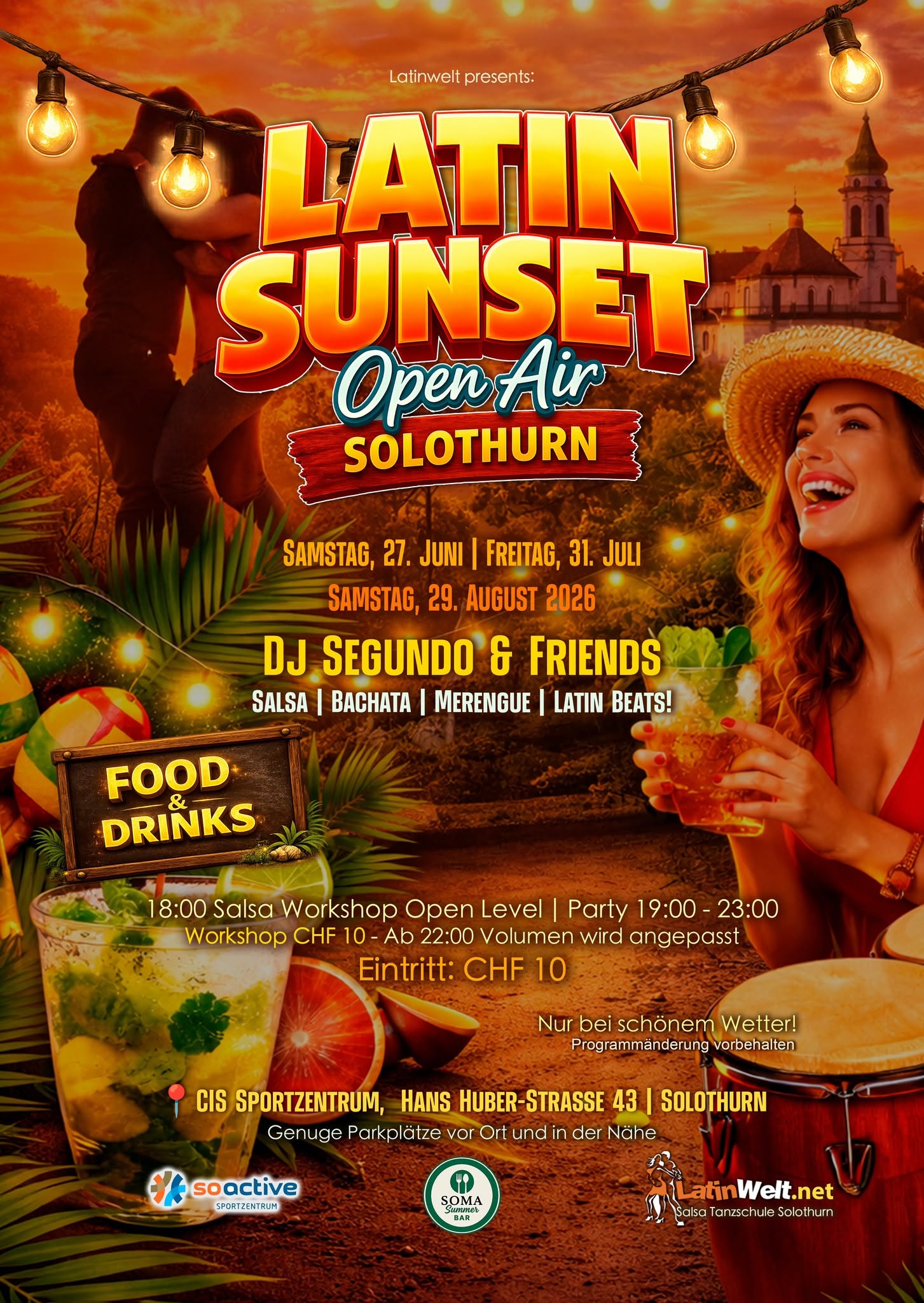 LATIN SUNSET OPEN AIR! - SOLOTHURN