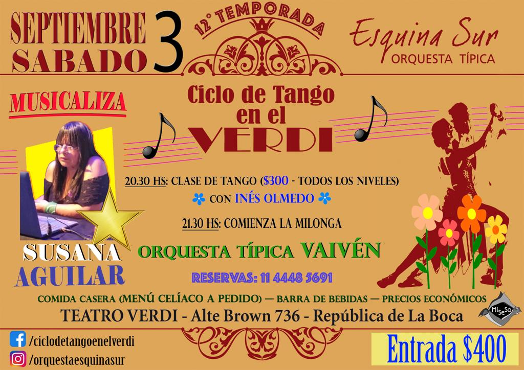 Ciclo de Tango en el Verdi -Septiembre-