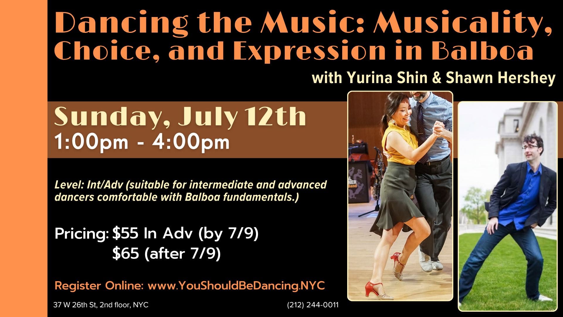 Dancing the Music: Musicality, Choice, and Expression in Balboa