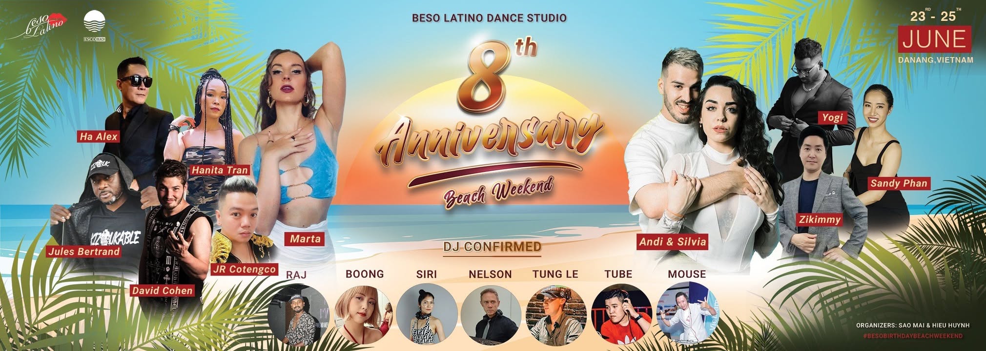 Beso Birthday Beach Weekend