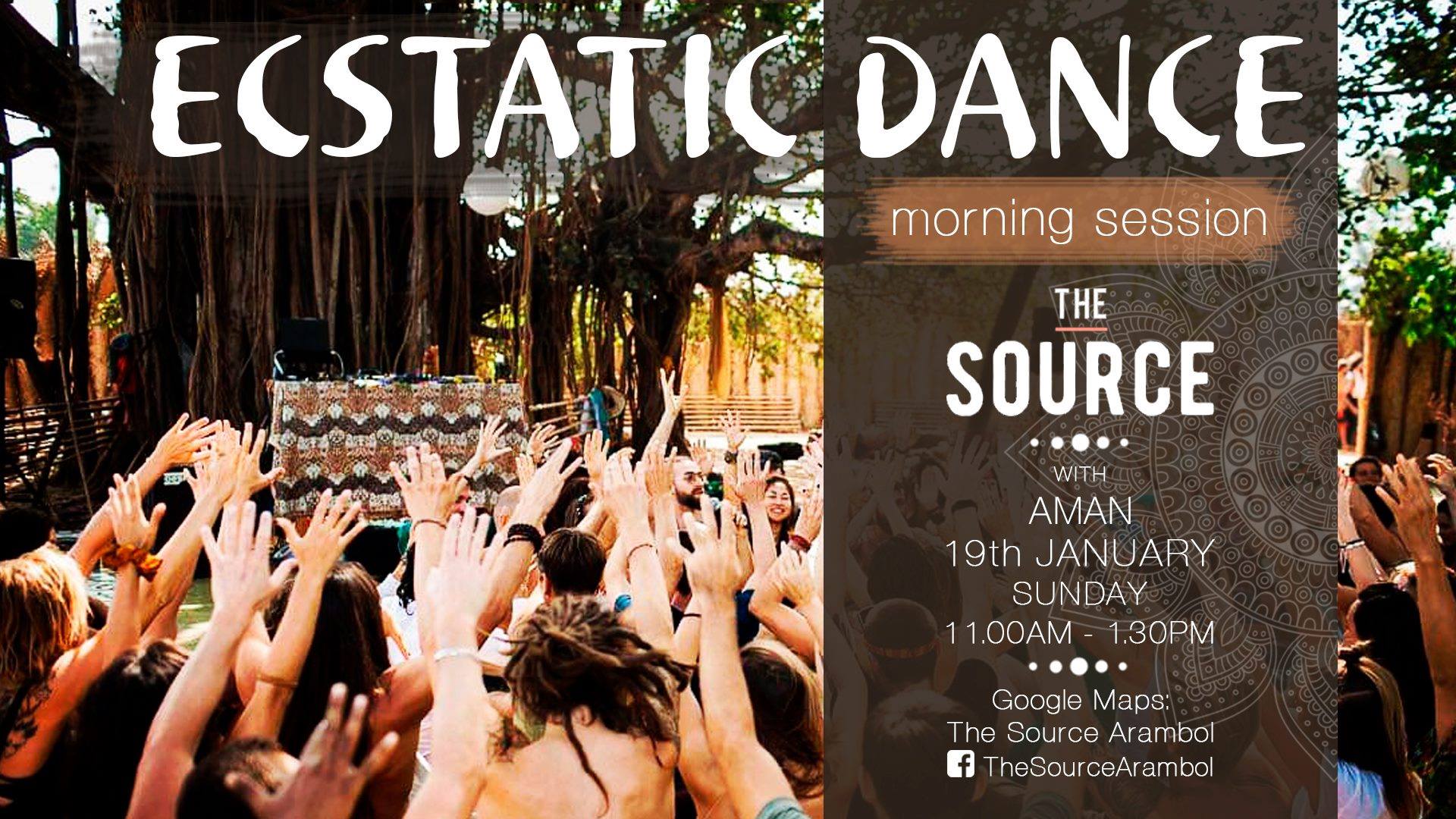 Ecstatic Dance Sunday morning - Dj Aman