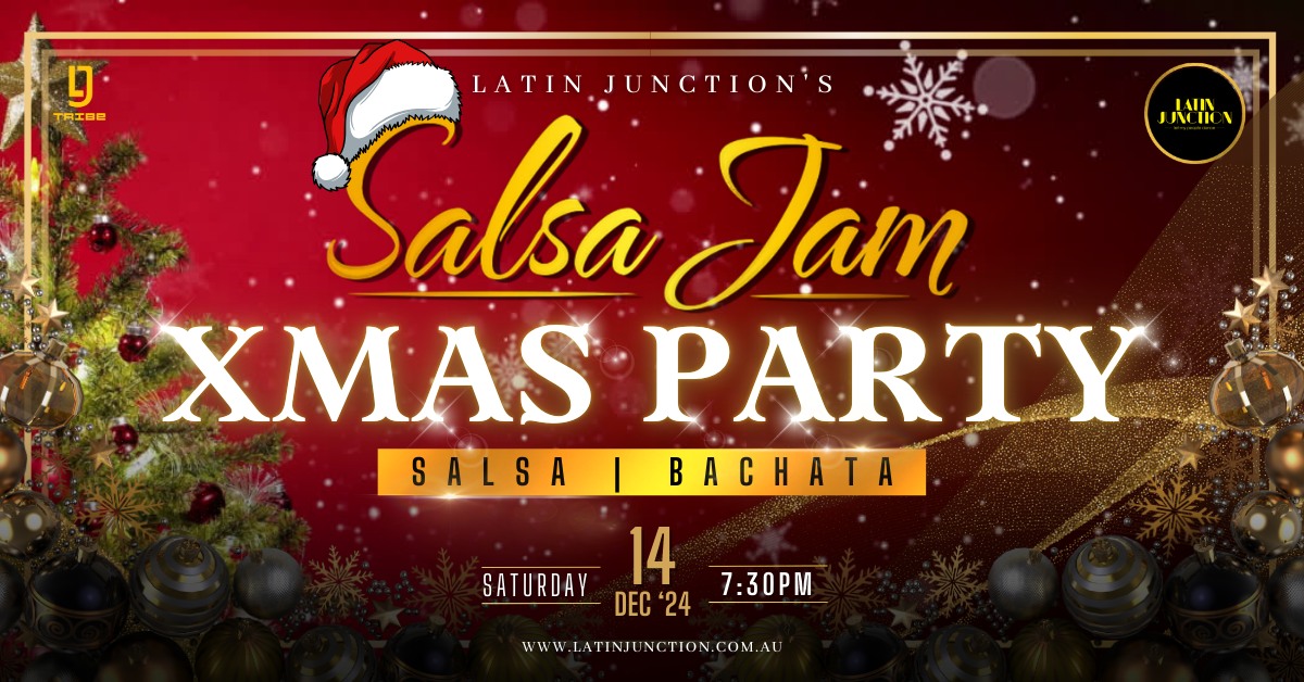 THIS SAT: SALSA JAM XMAS PARTY β 100% Salsa β 100% Bachata