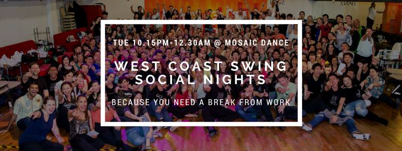 West Coast Swing Social Nights (TUE)