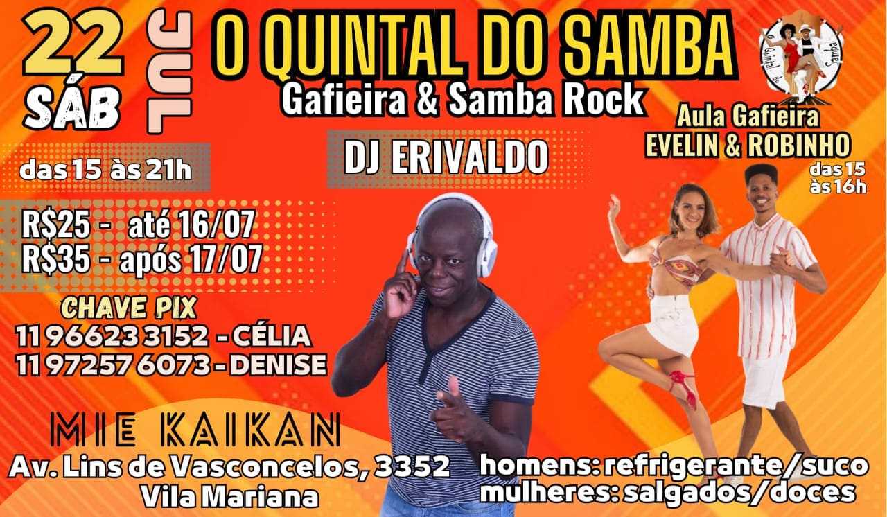 BAILE - O QUINTAL DO SAMBA