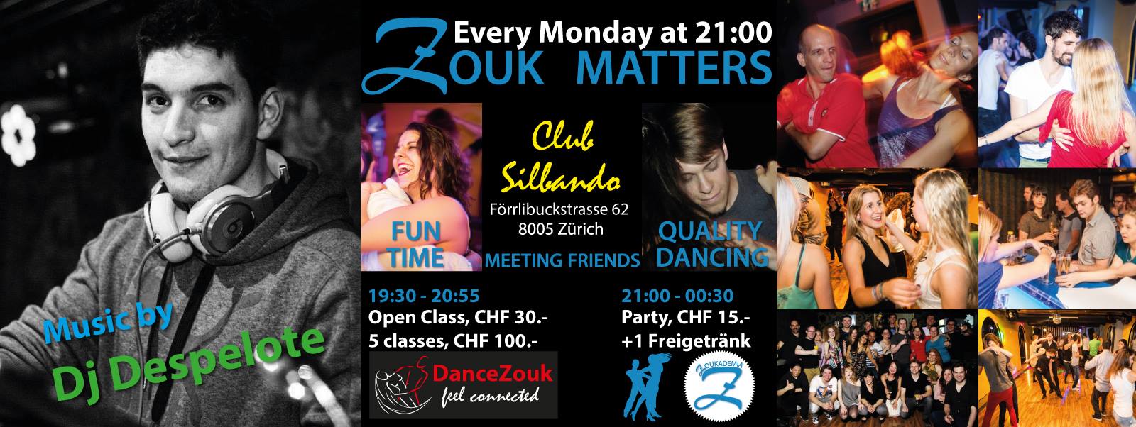 Zouk Matters mit Dj Despelote - 14.11.16