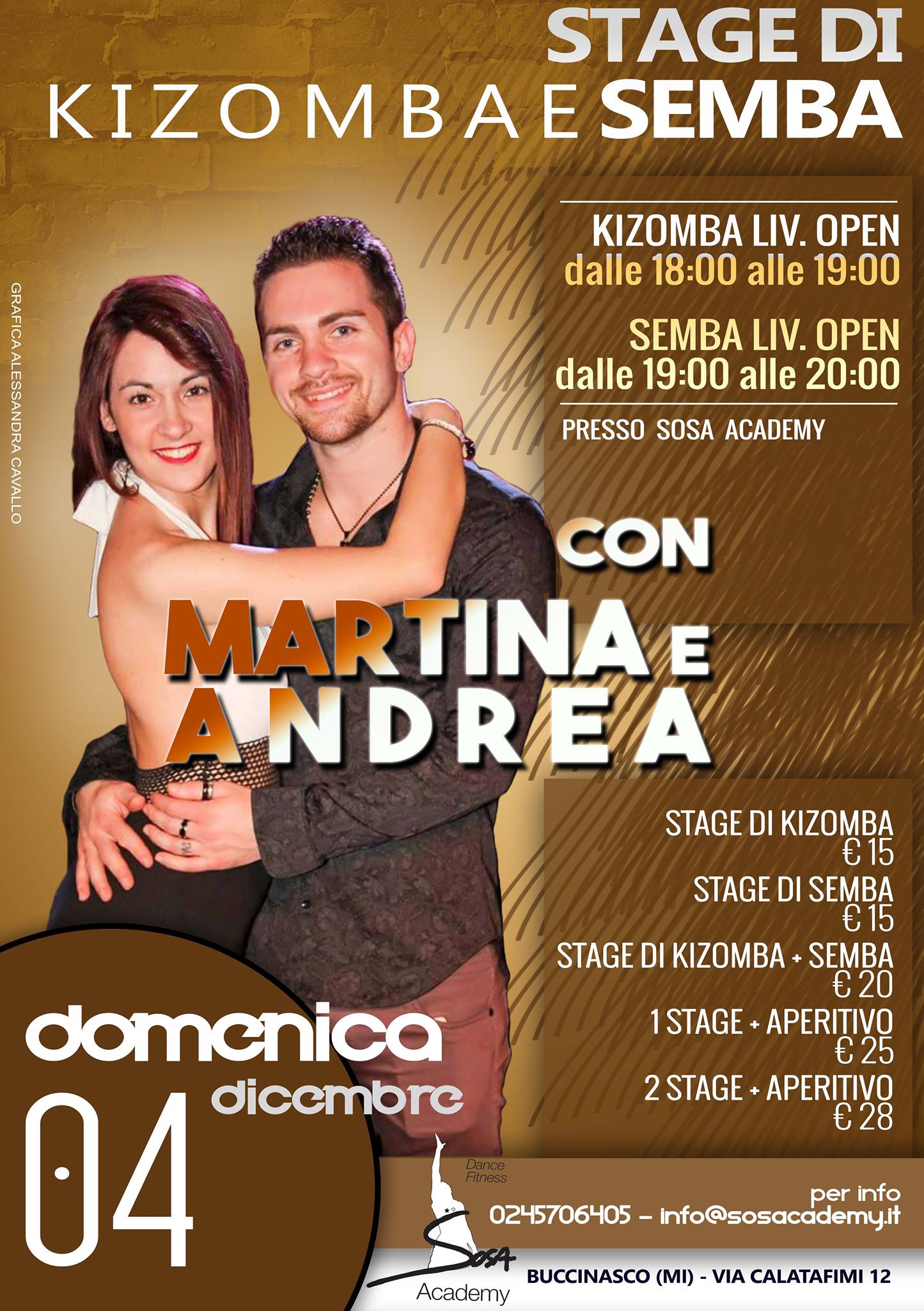 Stage di Kizomba & Semba con Martina e Andrea
