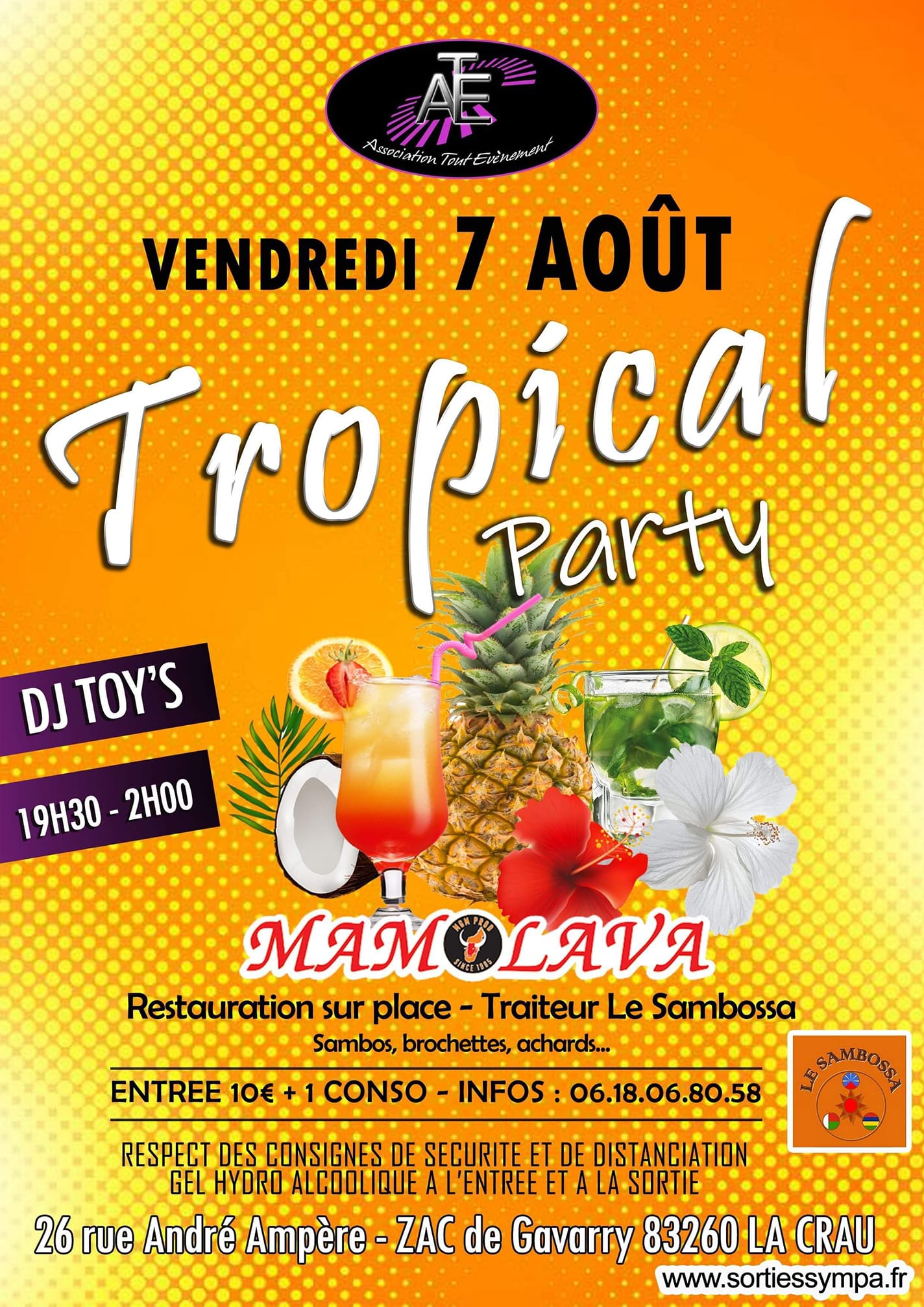 Tropical PARTY By Mamolava & Le Sambossa