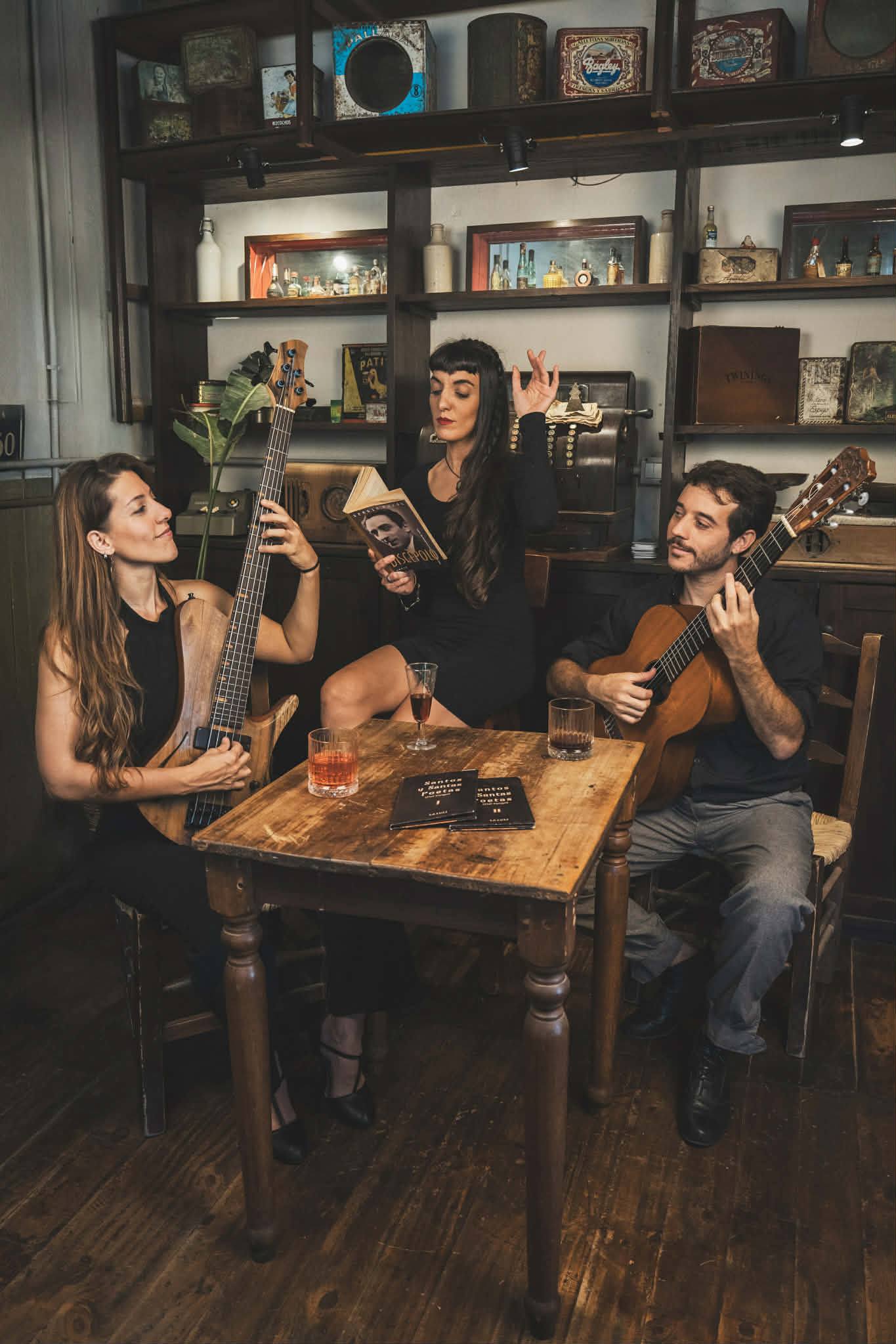 milonga live avec le duo El Revire et La Luli