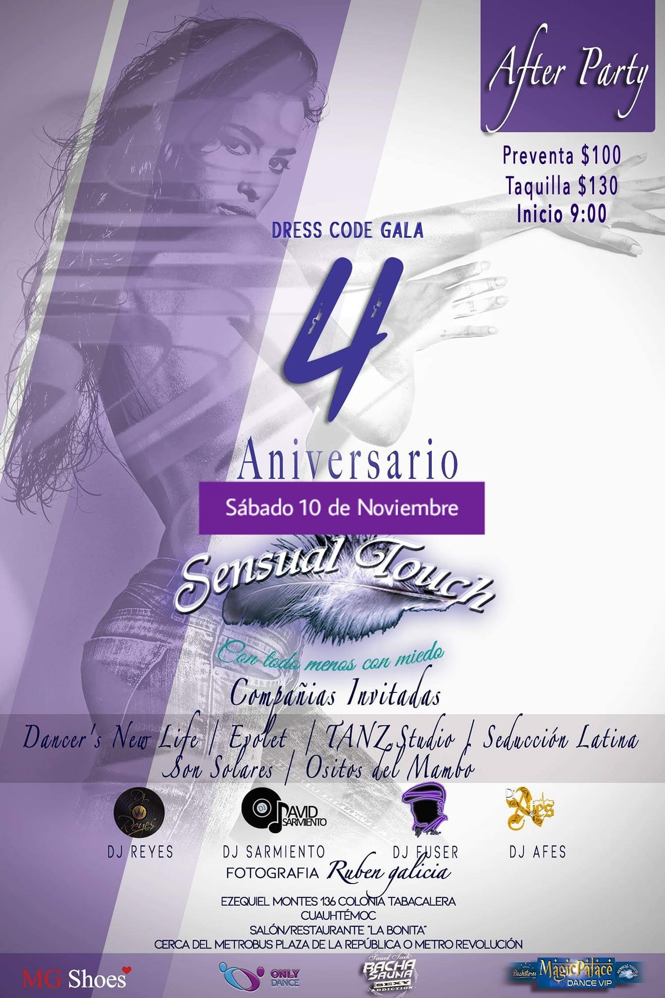 4to Aniversario Sensual Touch