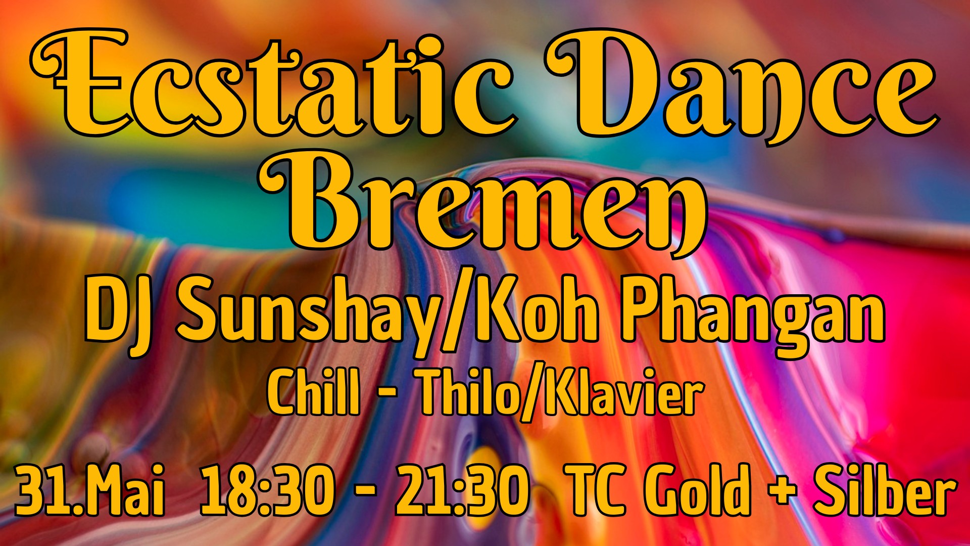Ecstatic Dance Bremen - DJ Sunshay Koh Phangan - Warm up Leila - Chill Konzert Thilo Klavier