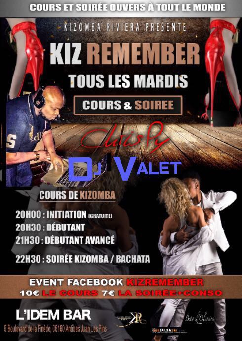 KizRemember à l'Idem Antibes Juan Les Pins