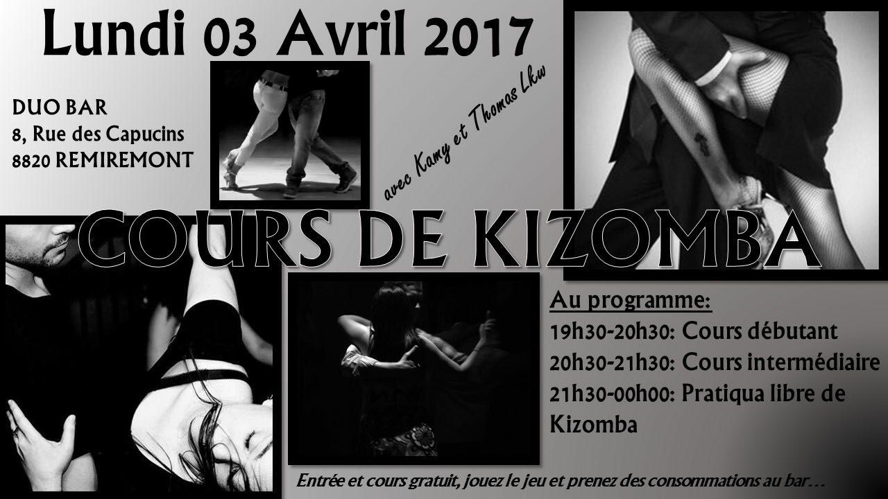 Cours gratuit de Kizomba