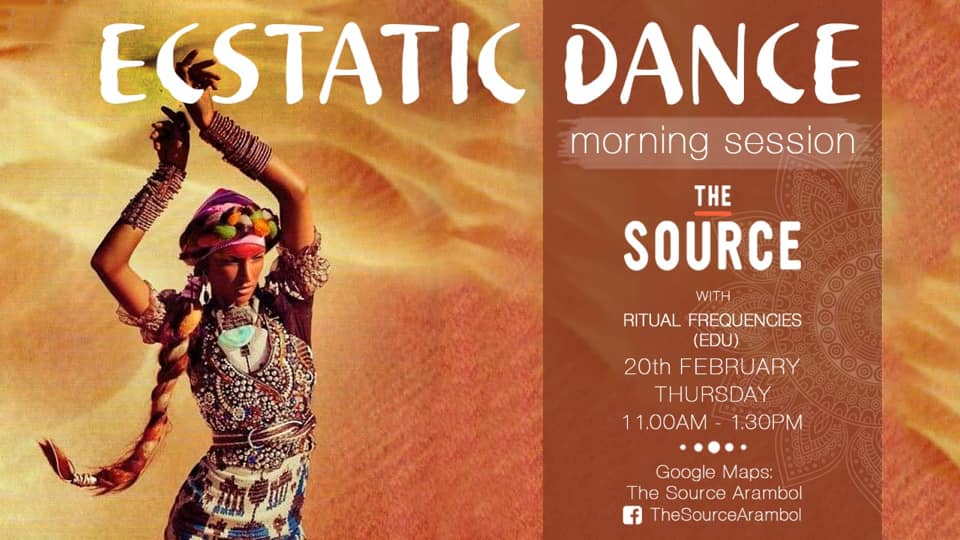 EDU Ecstatic Dance Thursday Mornings 20 Feb