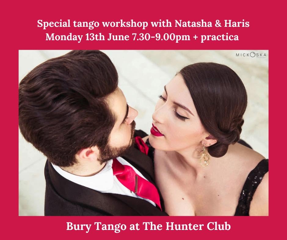 Bury Tango workshop and practica with Natasha and Haris
