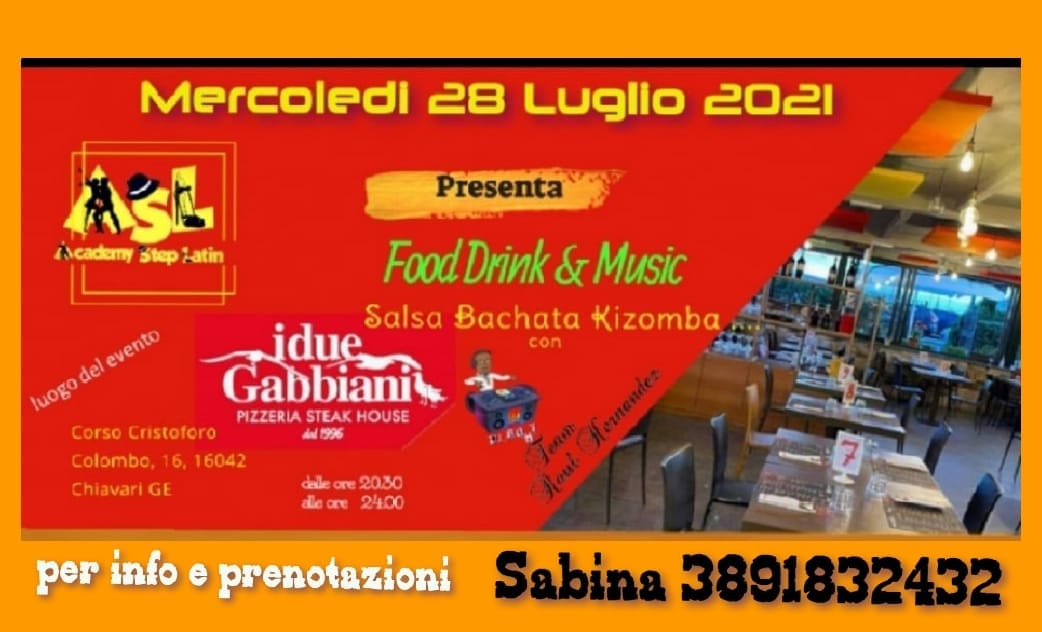 "FOOD, DRINK, MUSIC AND..."