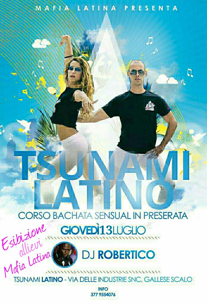 TSUNAMI LATINO+ESIBIZIONE ALLIEVI!!!!