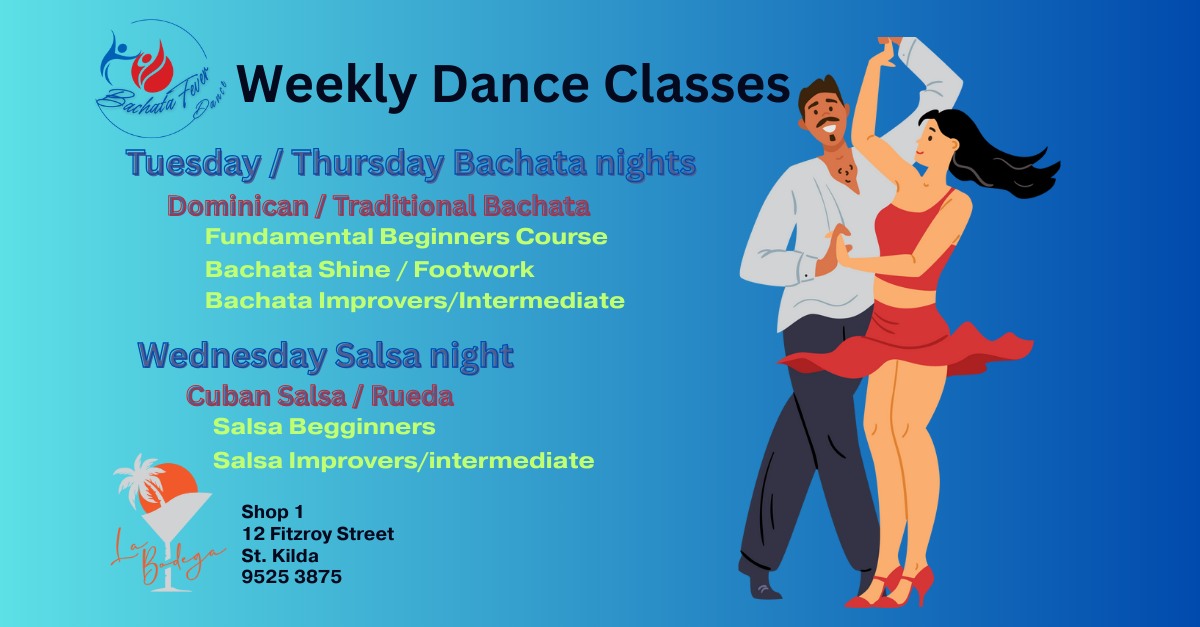 Bachata Fever Dance Weekly classes in March 2026