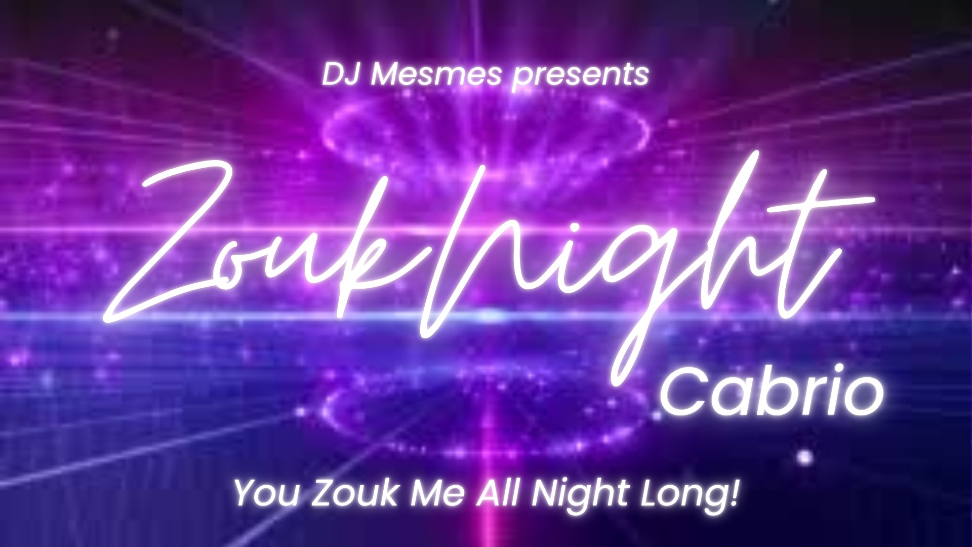 Zouk Night Cabrio •• Open Air Zouk Social