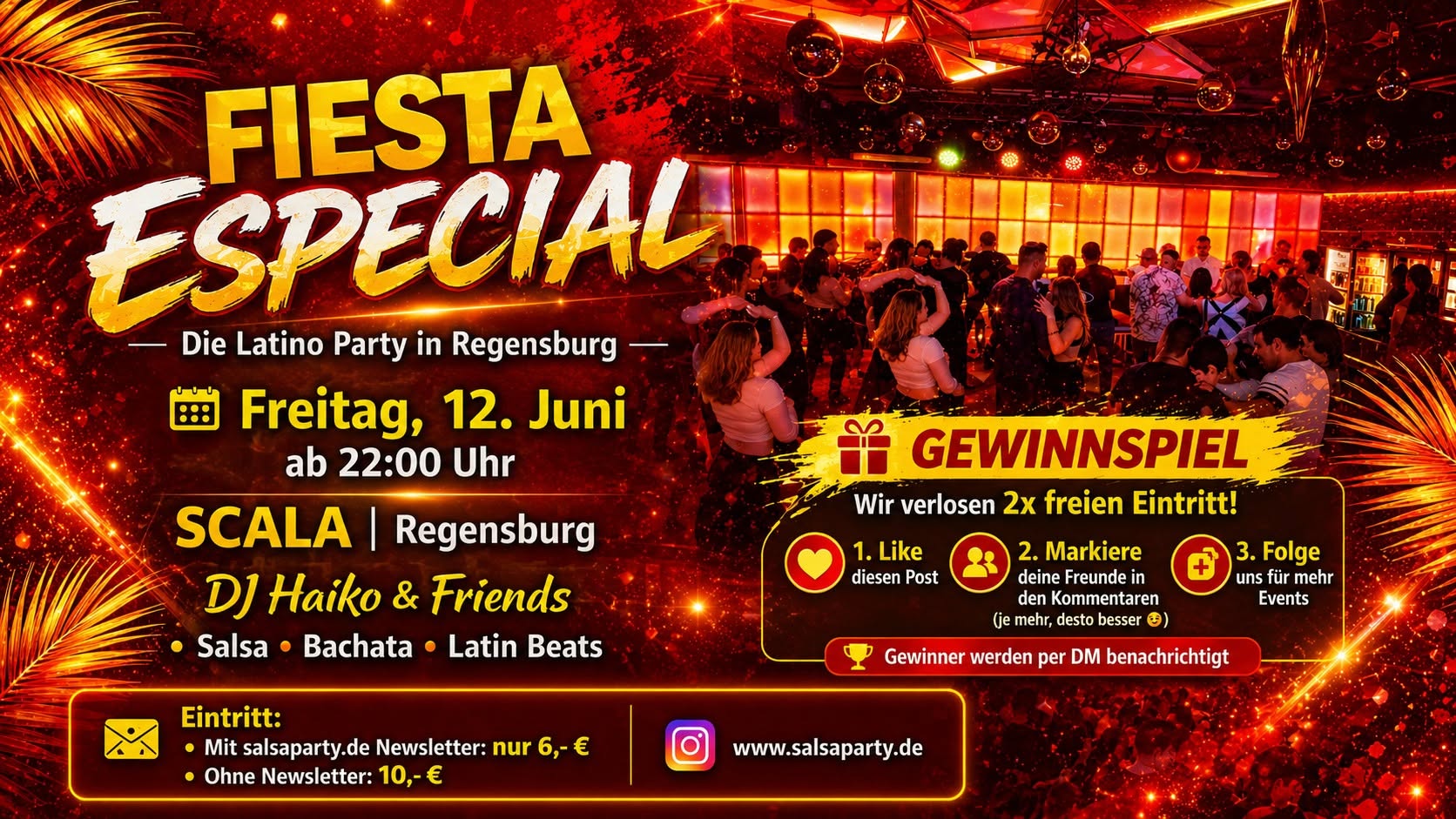 Fiesta Latina especial - best Salsa, Bachata,...
