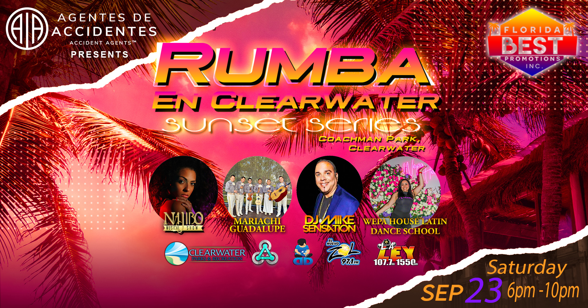 Rumba en Clearwater Sunset series