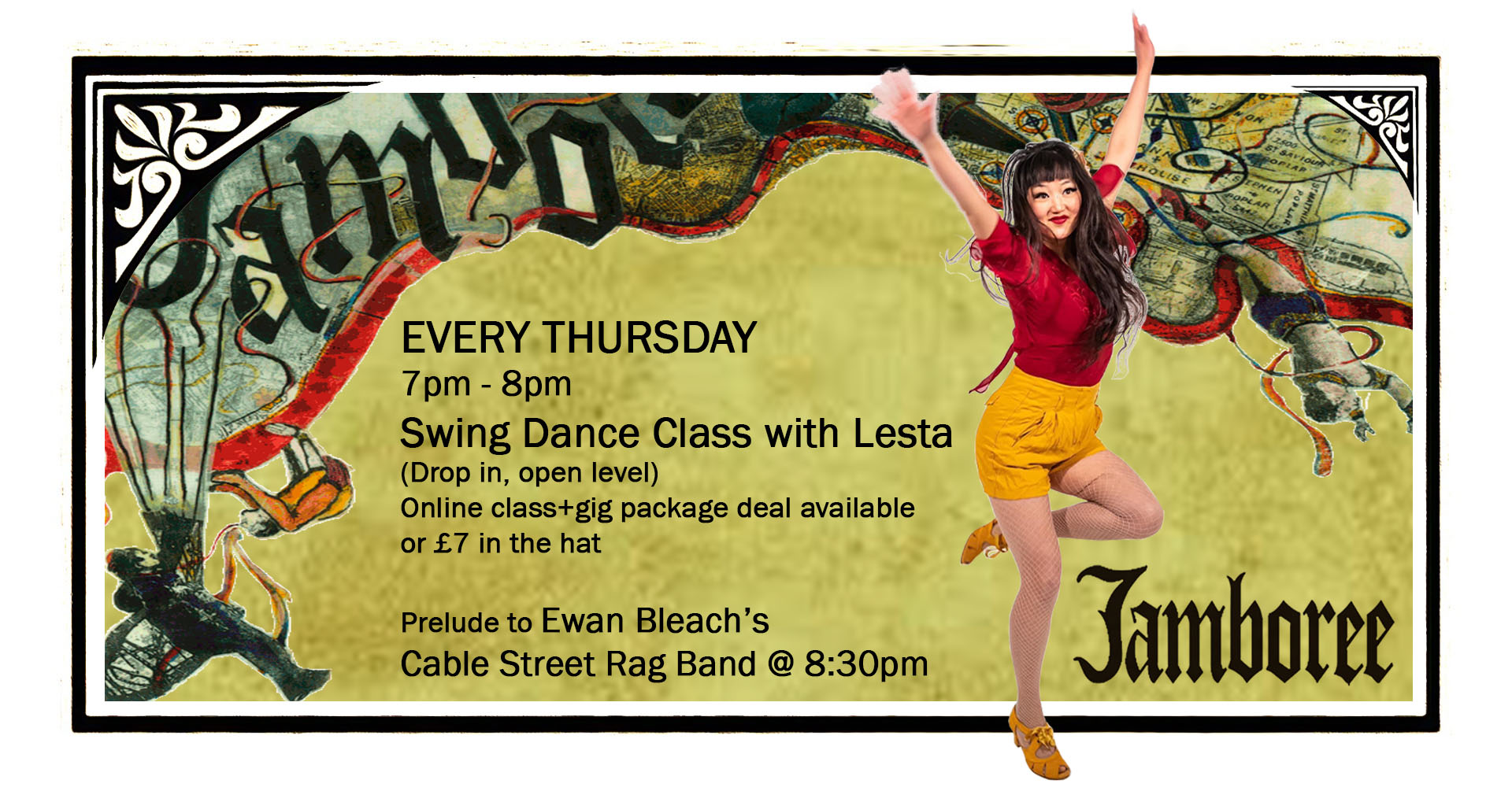 Swing Dance Class with Lesta at Jamboree