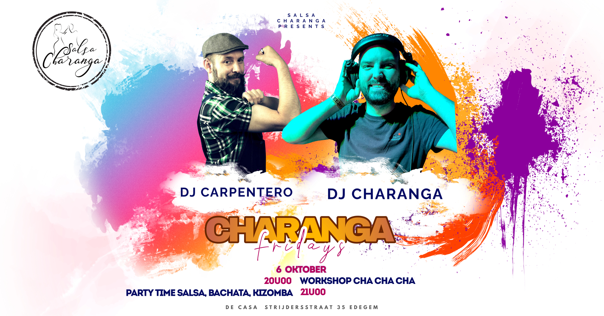 Charanga Fridays Workshop Cha Cha Cha + DJ Charanga + DJ Carpentero
