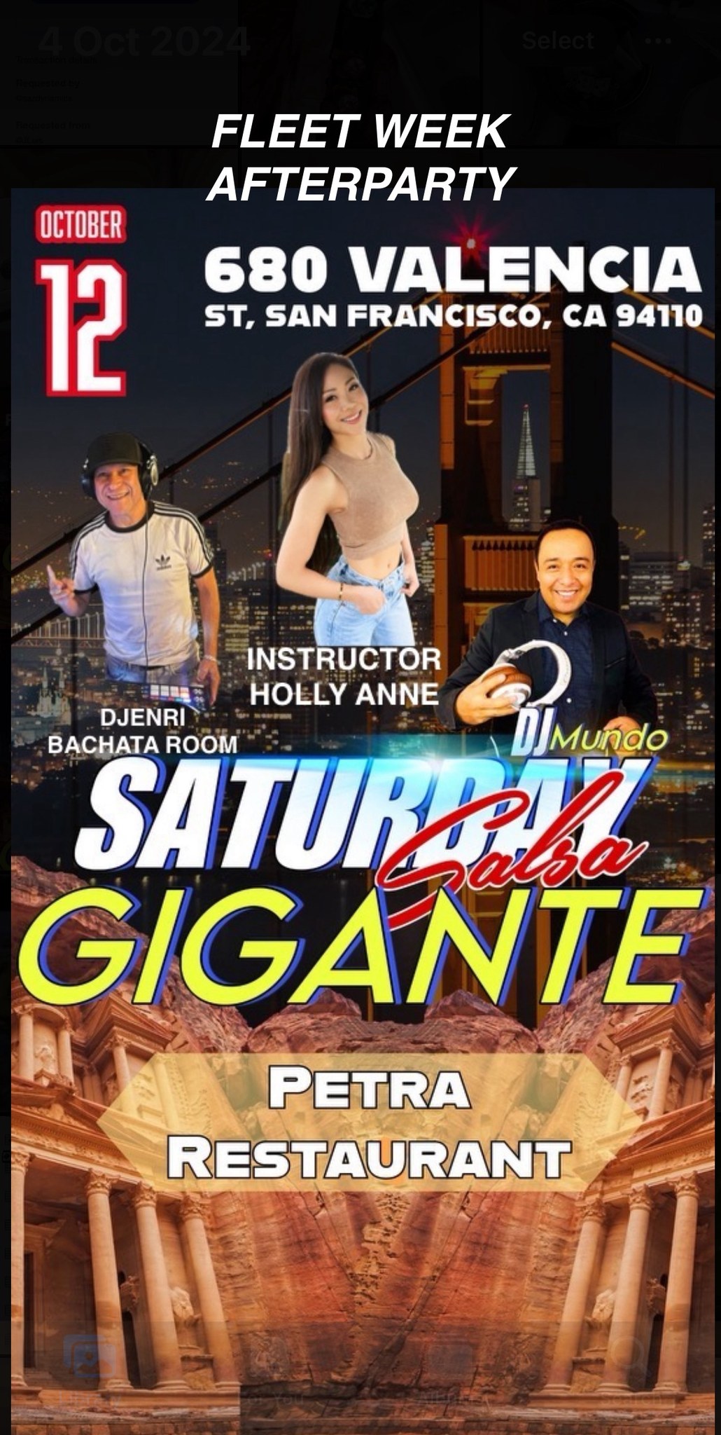 SATURDAY SALSA GIGANTE