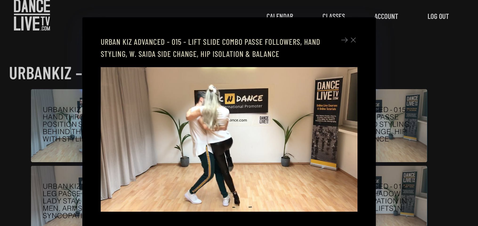 Free Tarrashh Class DanceLiveTVcom Course with Iva & George