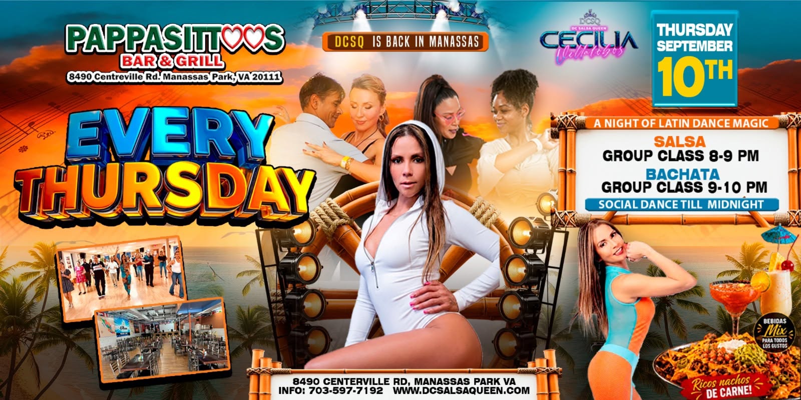 Thursdays: A night of Latin Dance Magic in Manassas