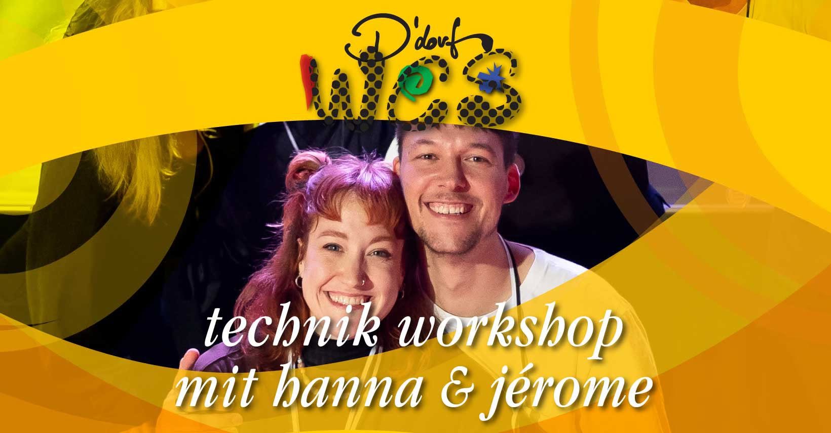 WCS Technik Workshop mit Hanna & Jérome »redirections & follower drops« Level 5-6