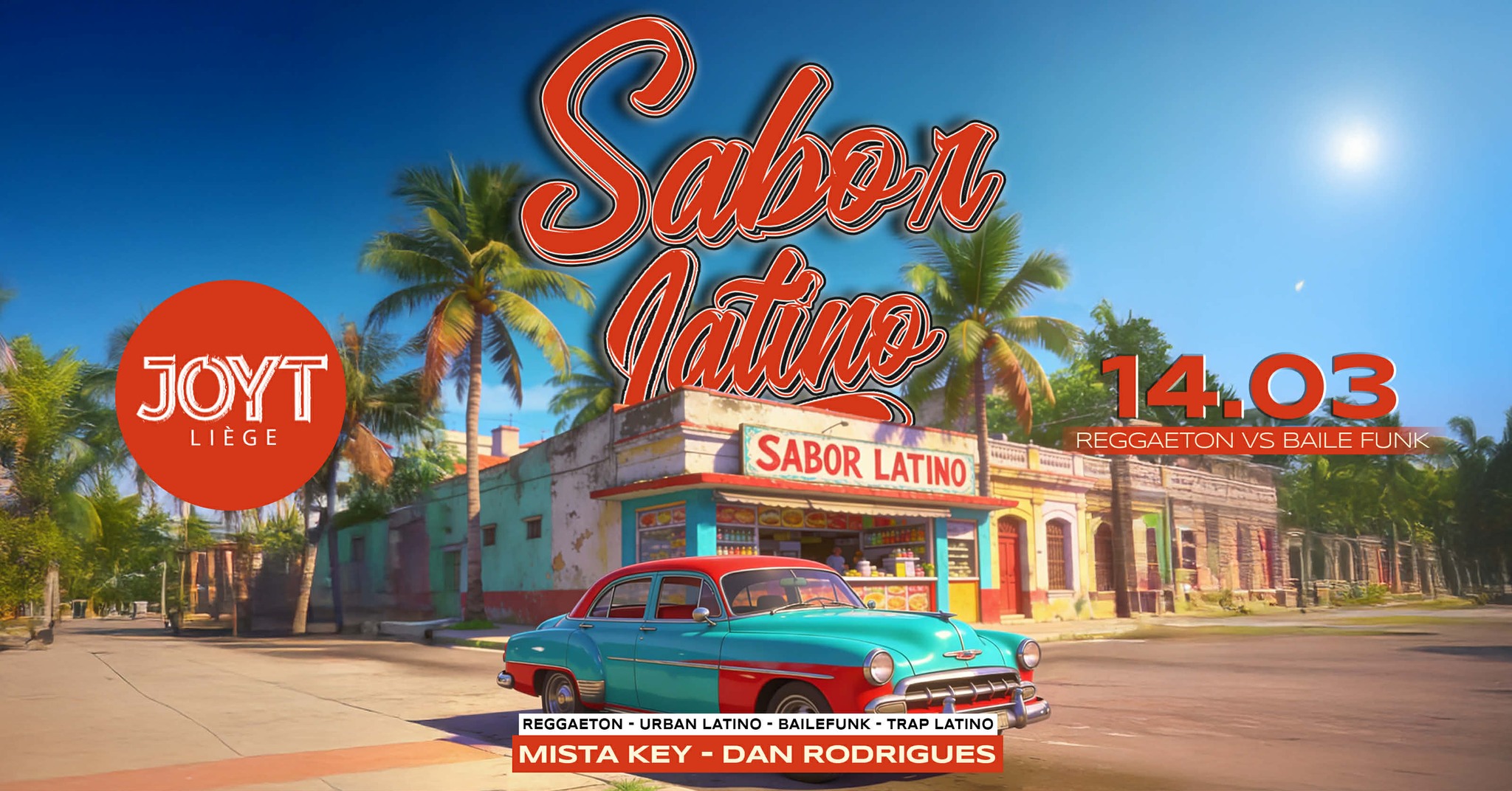SABOR LATINO 🔴 14.03.26 🔴 JOYT.LIEGE