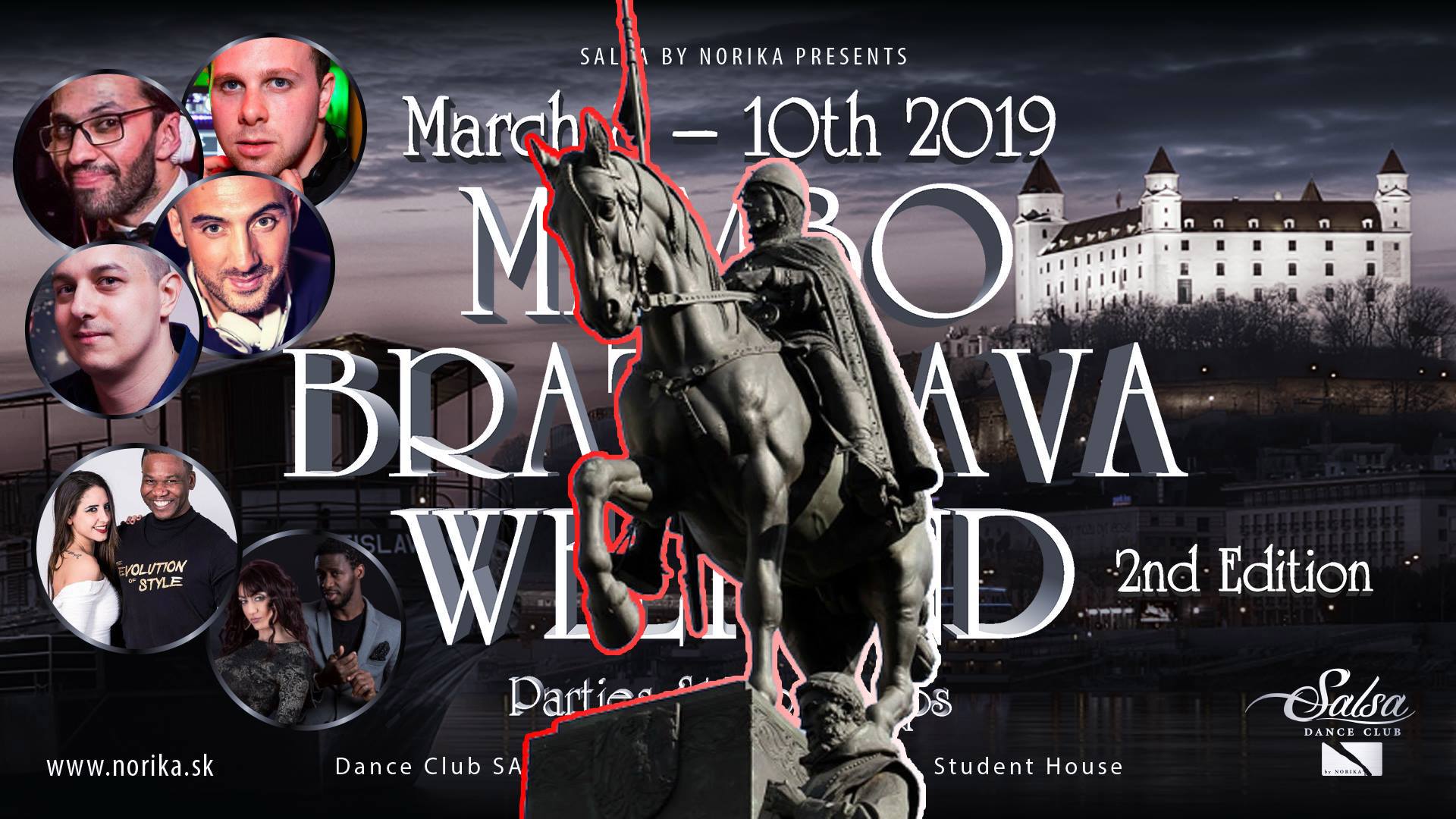 Prague invasion of Bratislava Mambo Weekend