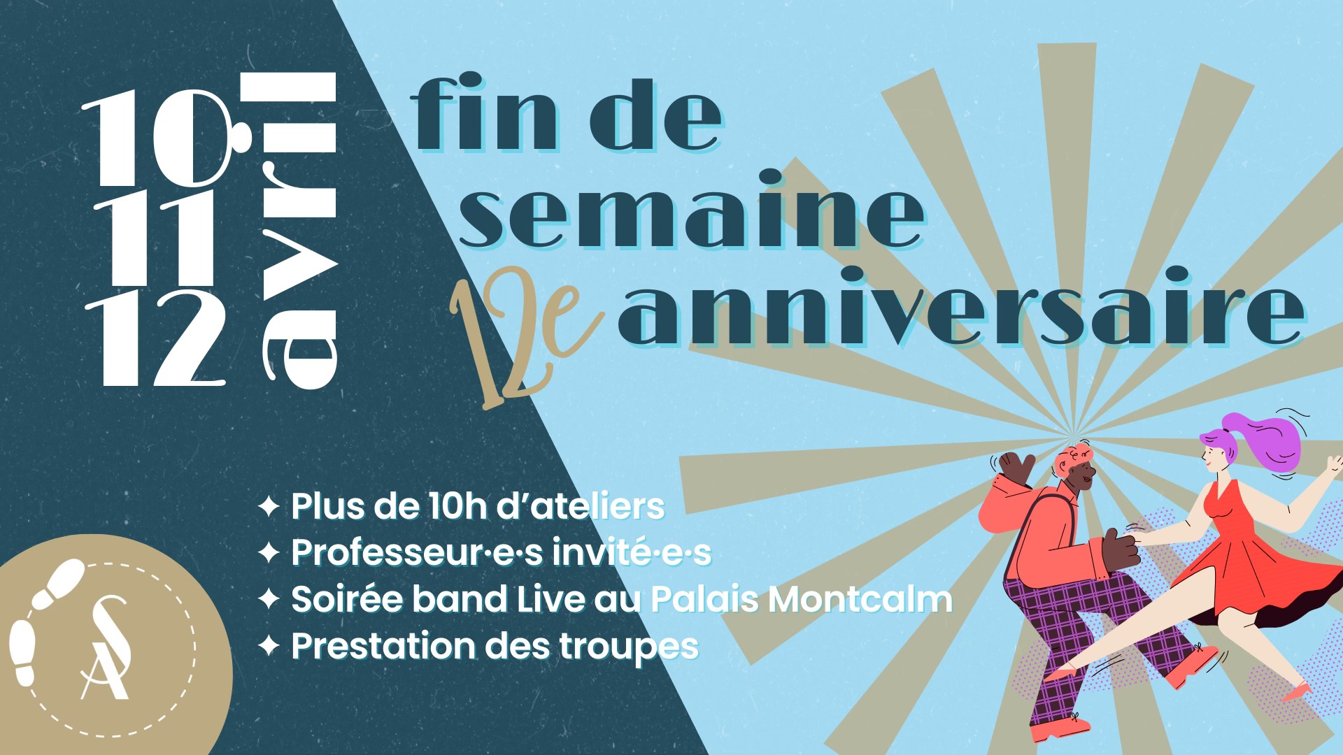 Fin de semaine 12e anniversaire 🩵 𝐋𝐚 𝐒𝐰𝐢𝐧𝐠 𝐀𝐦𝐛𝐚𝐬𝐬𝐚𝐝𝐞 🩵