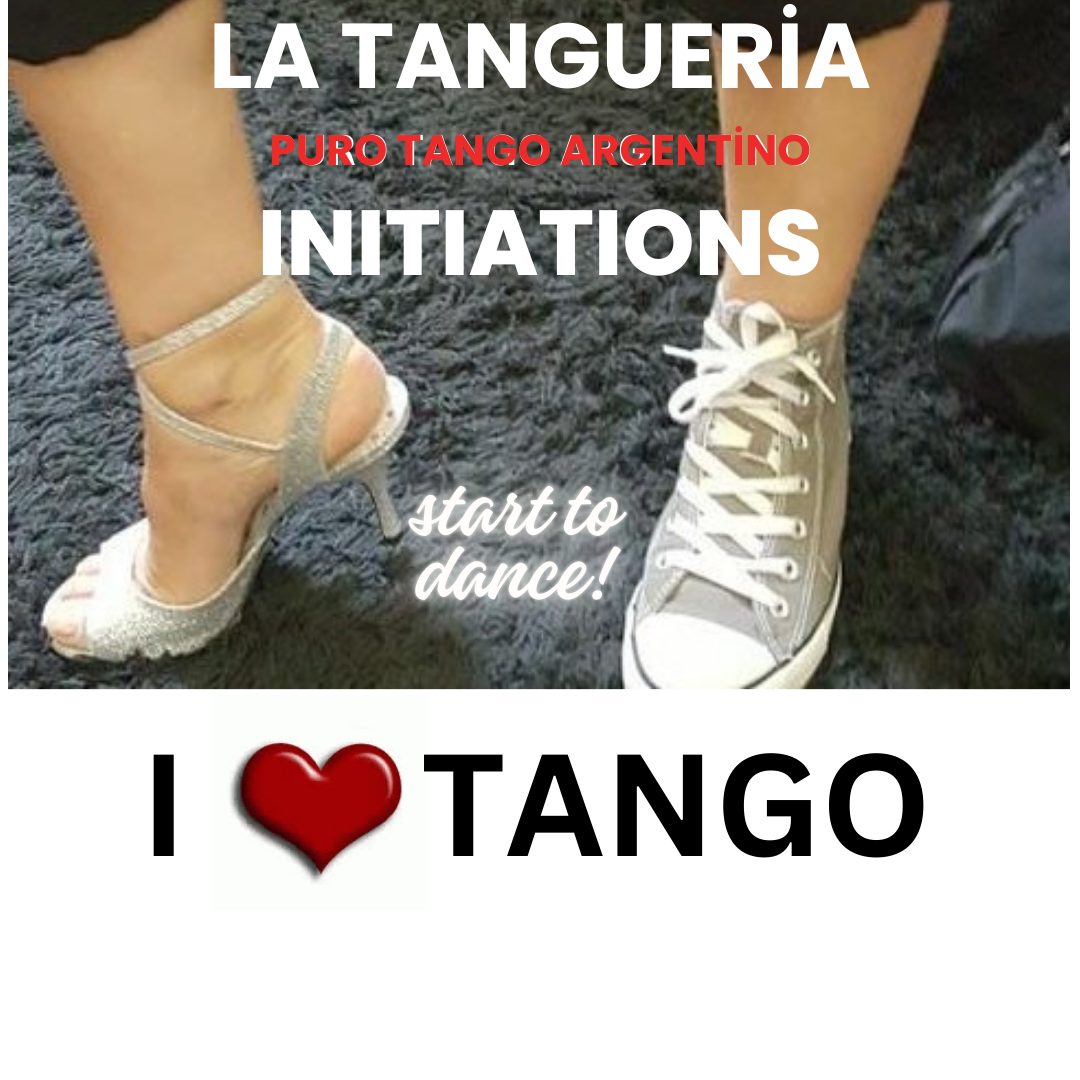 Tango argentino initiations La Tangueria April 2026
