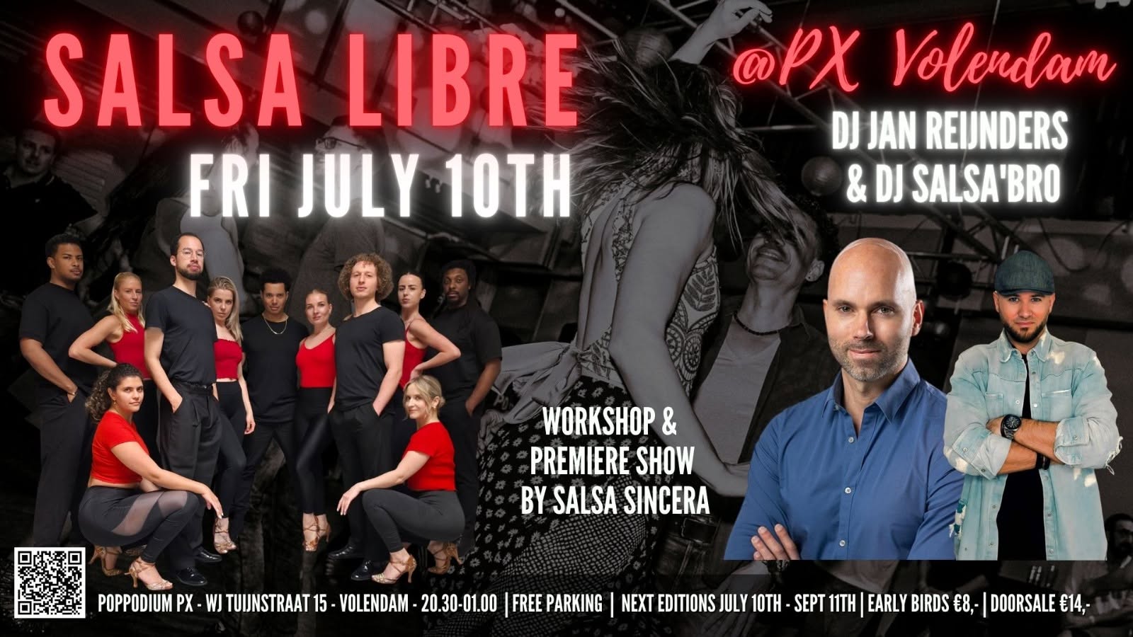 Salsa Libre PX Volendam with DJ Jan Reijnders & Salsa'Bro