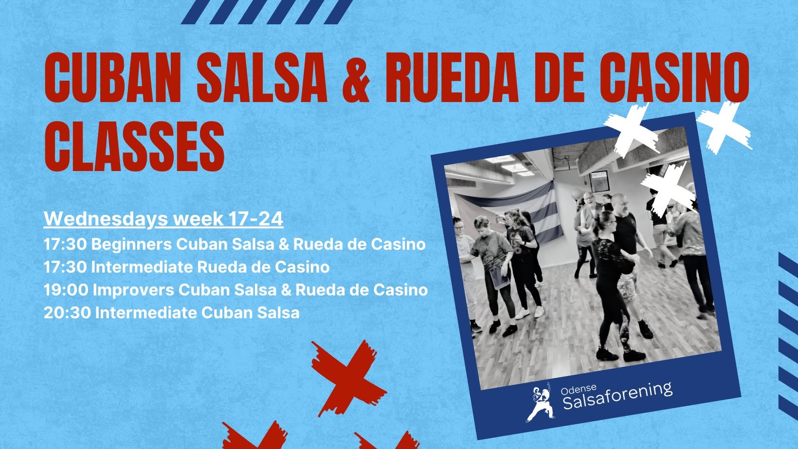 Cuban Salsa & Rueda de Casino classes start