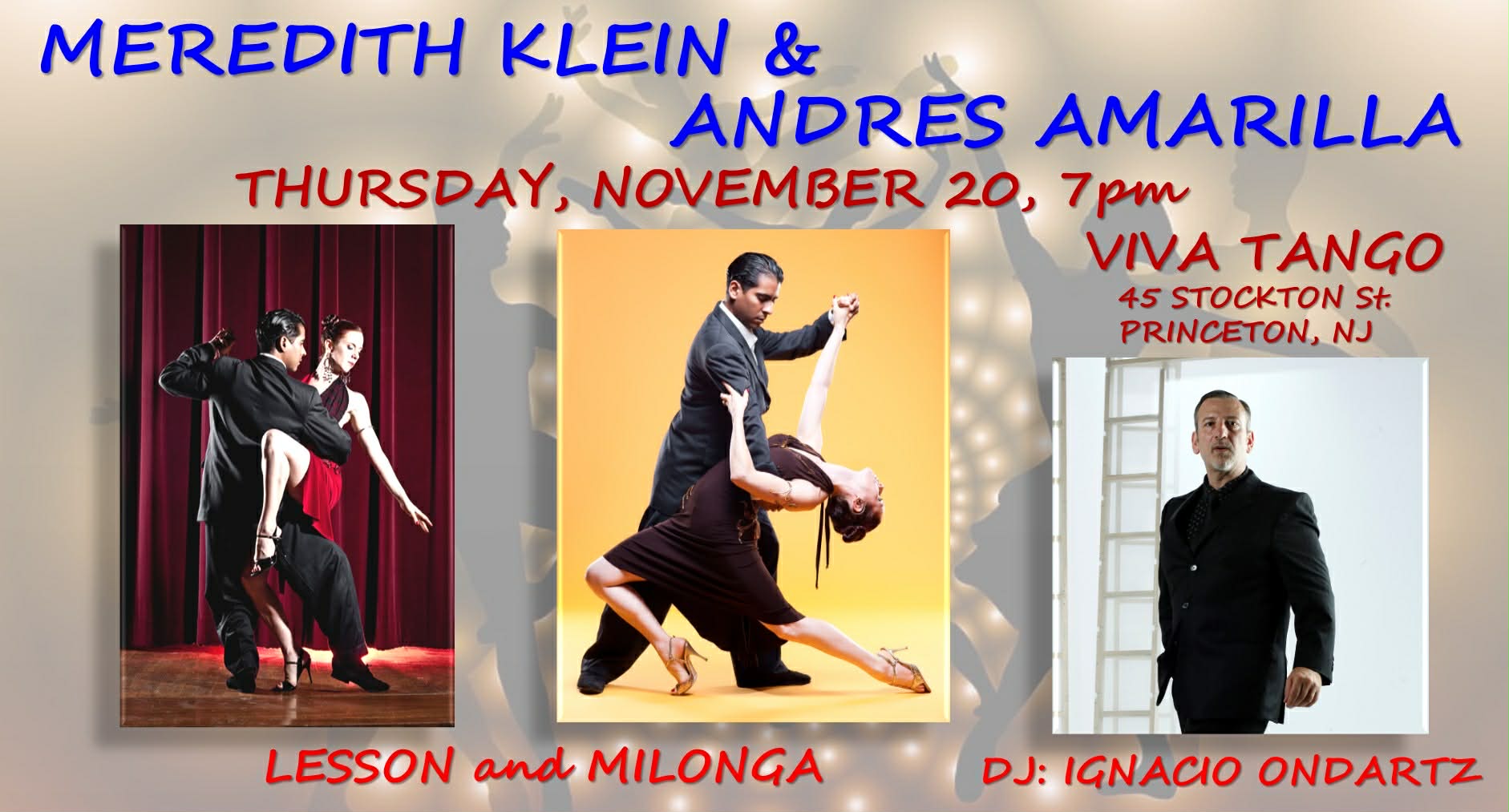 TANGO LESSON & MILONGA with DJ
