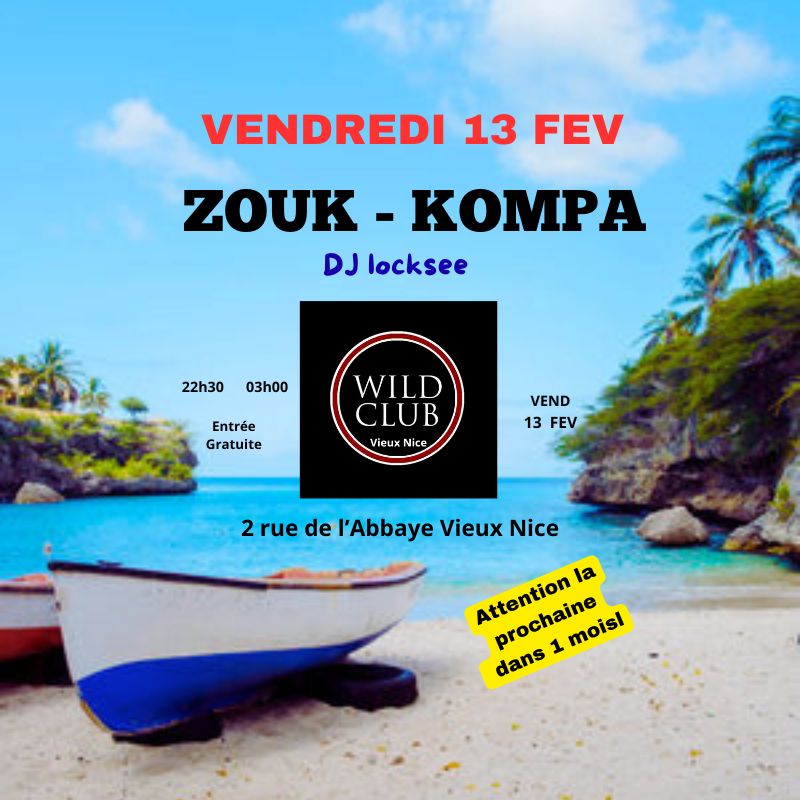 Soirée ZOUK - KOMPA 🔥🥳