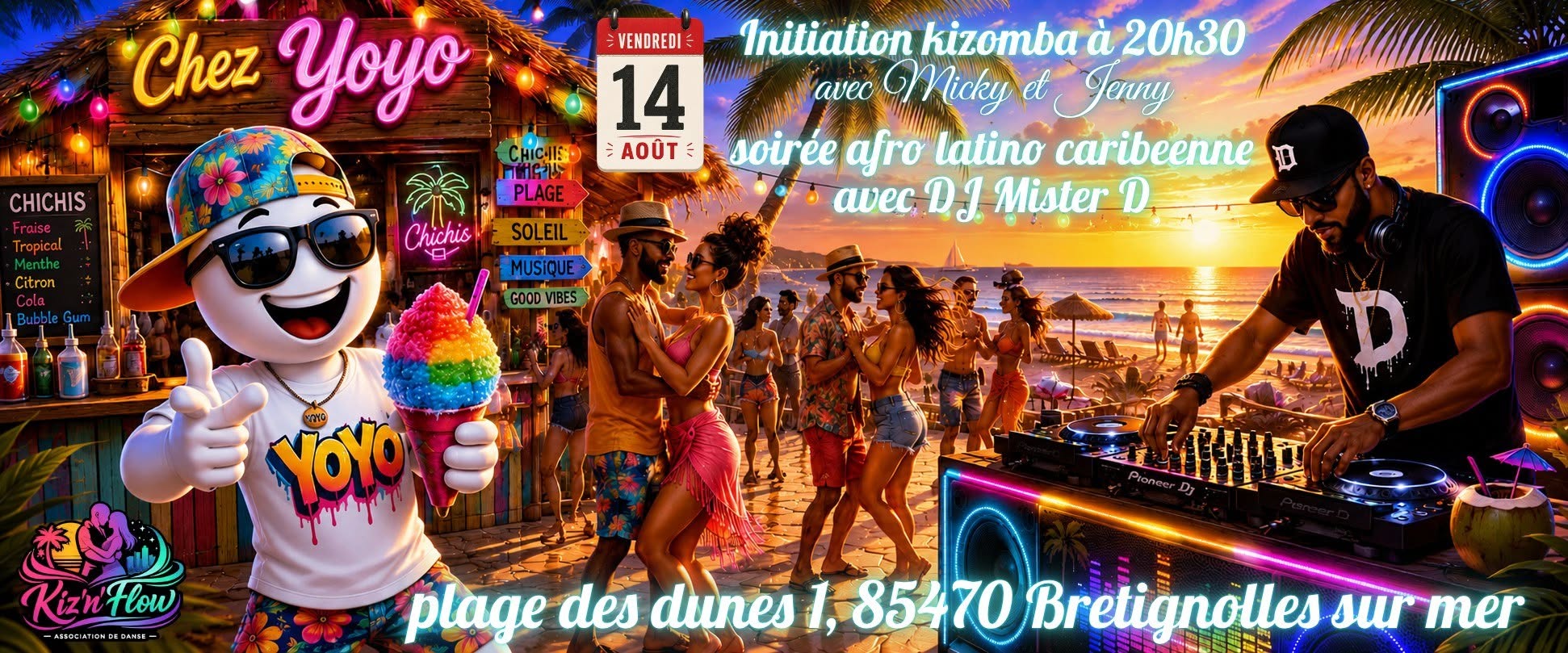 Soirée AFRO LATINO CARIBEENNE chez YOYO