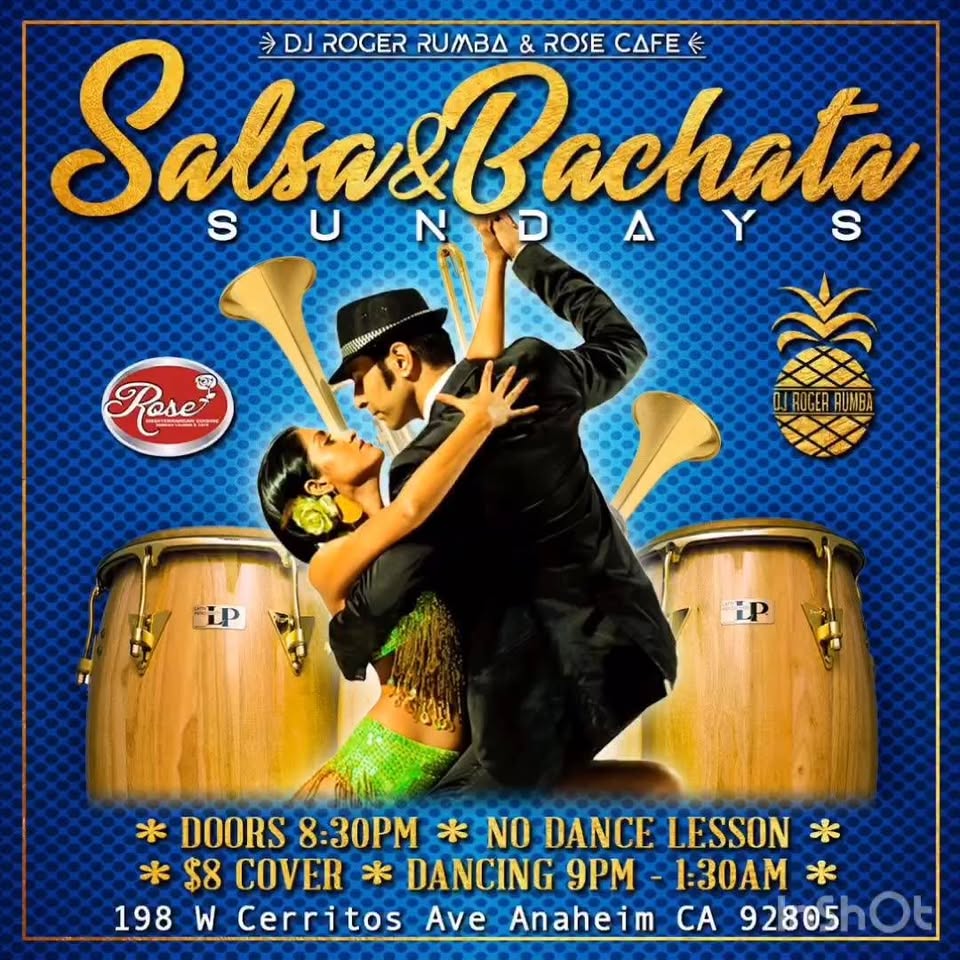 Salsa&Bachata Sundays ~ Rose Cafe