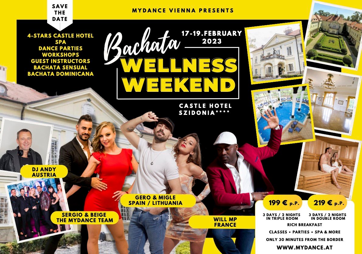 BACHATA WELLNESS WEEKEND - 2023