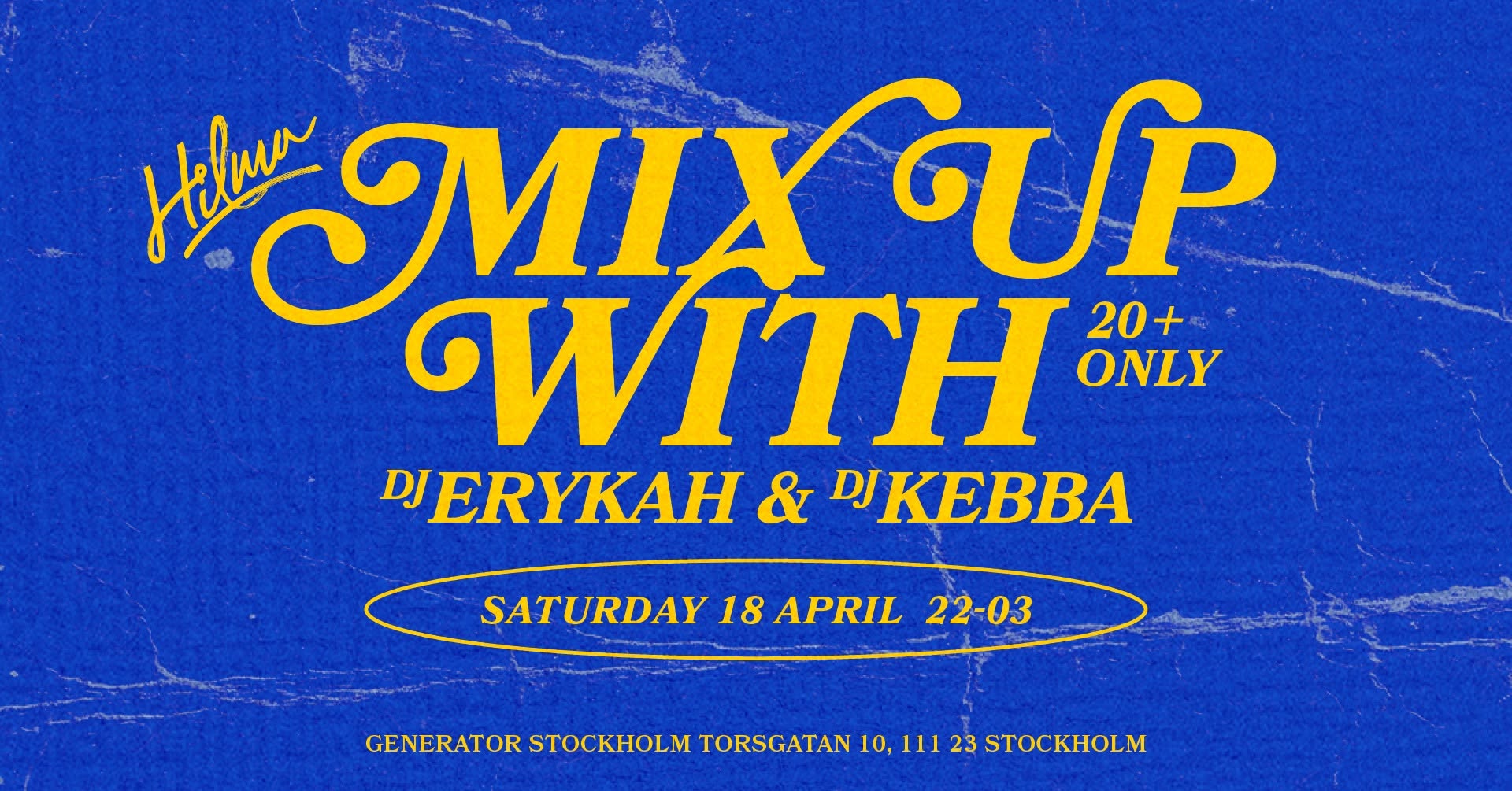 MIX UP CLUB with Dj Erykah and DJ Kebba