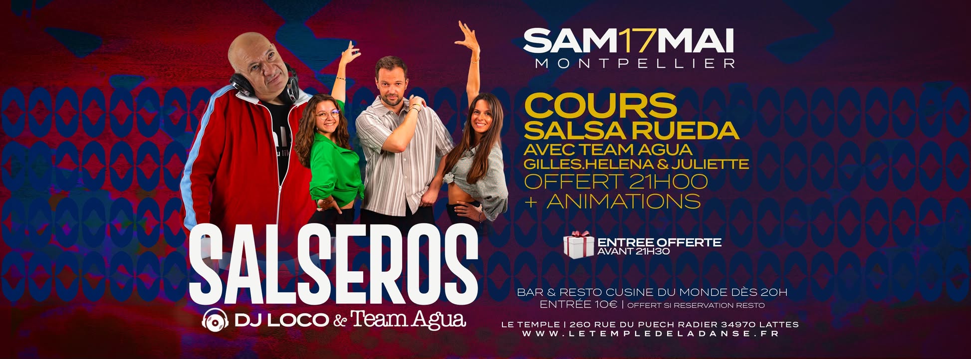 Salseros ! Dj Loco & Team Agua Danse